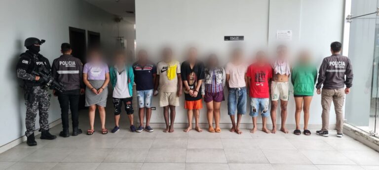 Operativo permitió la liberación de una persona secuestrada y desarticuló banda delictiva