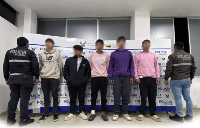 Policía desarticula presunto grupo de delincuencia común en Loja