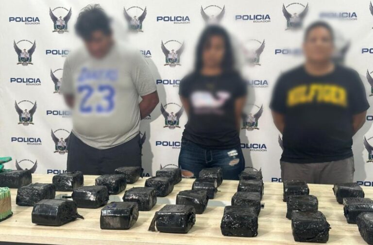Policía Nacional incautó más de 131 mil dosis de heroína en Guayaquil