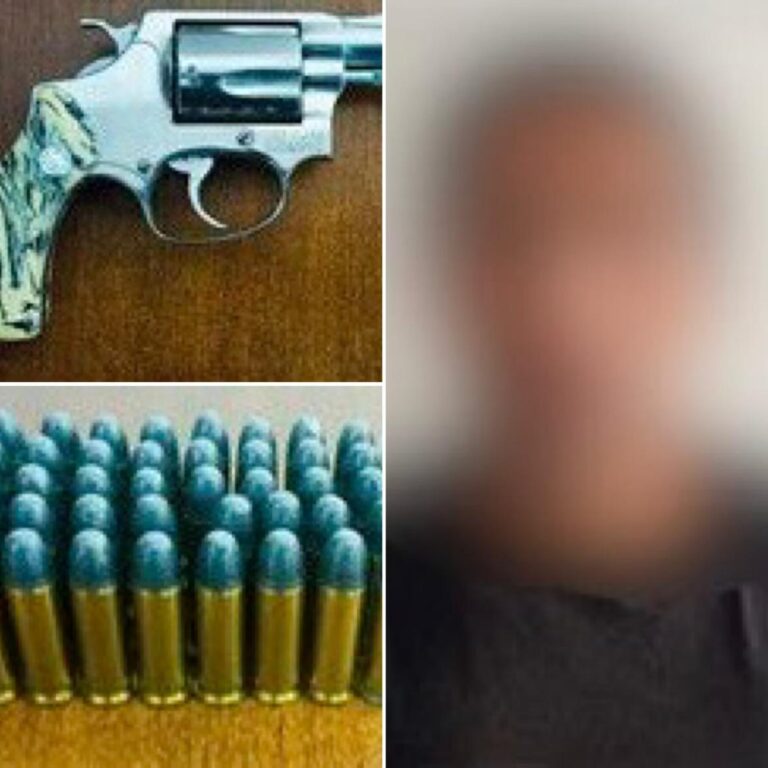 Ciudadano aprehendido por tenencia de arma de fuego y municiones