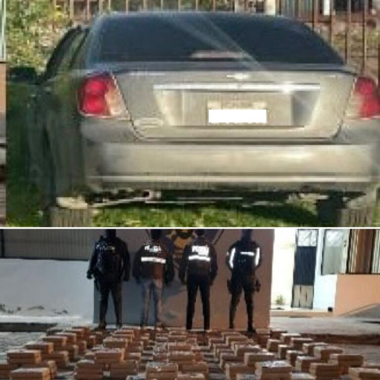 Más de 2.6 millones de dosis de cocaína en un automóvil abandonado