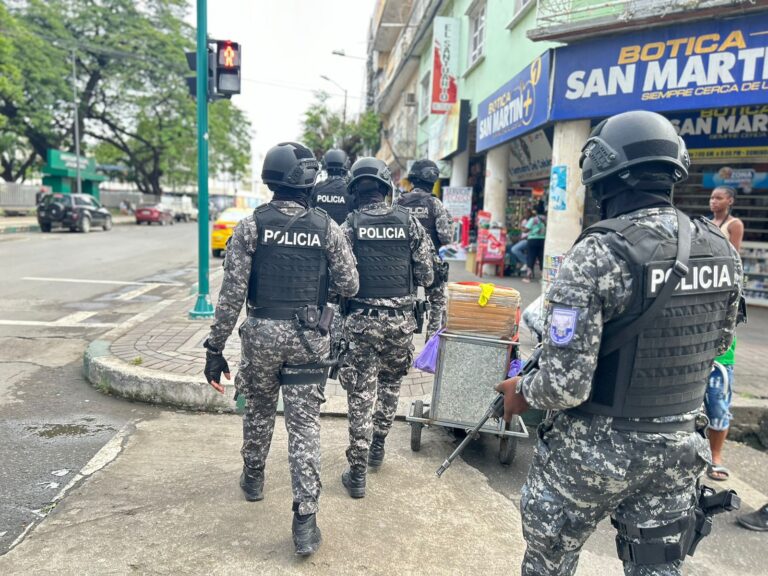 Policía Nacional informa resultados semanales de operativos realizados en Esmeraldas