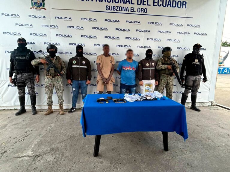 Policía captura a cuatro sujetos, presuntos autores del asesinato de ciudadano extranjero