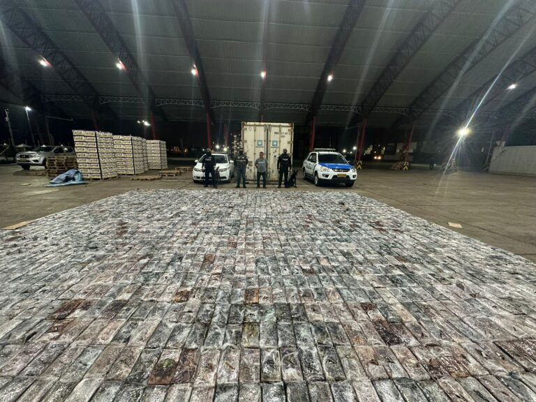 145 millones de dólares son el resultado del decomiso de dos toneladas de droga en El Oro por la Policía