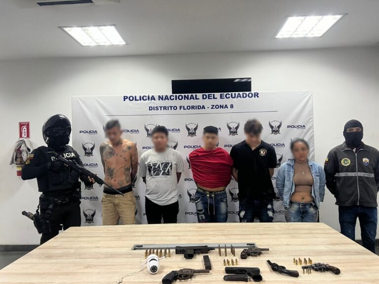 Operativos en Nueva Prosperina logran desarticular agrupación terrorista