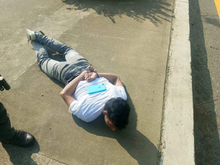 Policía liberó en flagrancia a ciudadano secuestrado en la Av. Samborondón