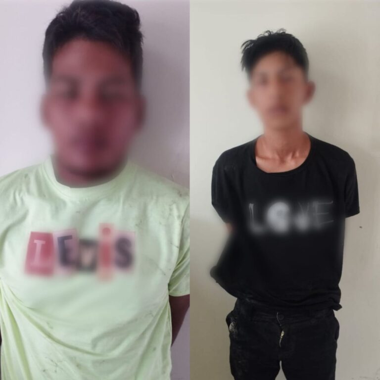 Policía aprehendió a dos presuntos implicados en robo y extorsión en Santa Elena