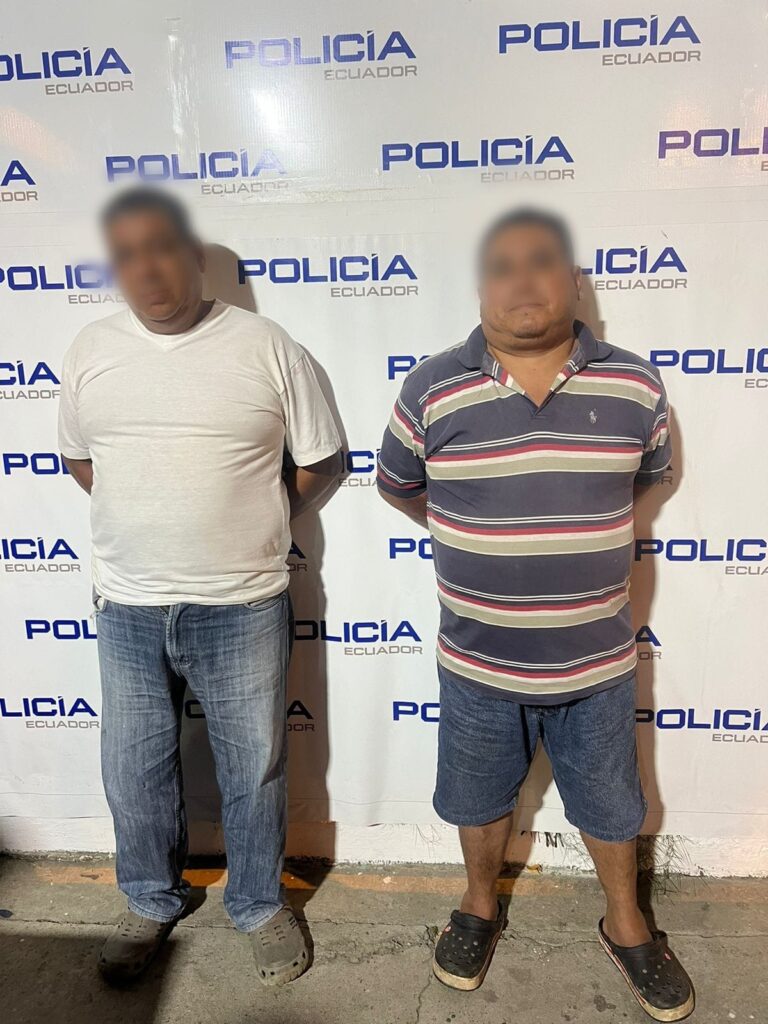 Policía aprehende a ciudadanos en tenencia de arma de fuego y municiones en El Oro