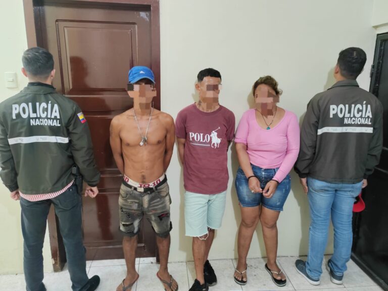 Policía capturó a ciudadanos por el delito de tráfico ilícito de sustancias sujetas a fiscalización, en Los Ríos