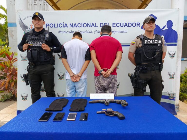 Operativo policial permite el aislamiento de dos menores presuntamente involucrados en un asesinato en Guayaquil