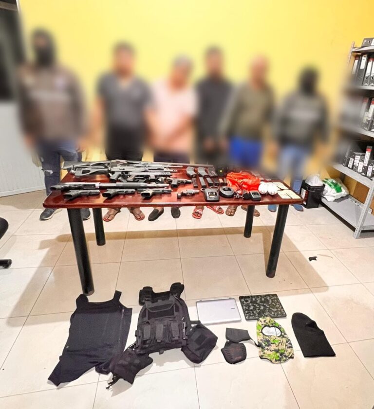 Grupo Armado Organizado “Los Choneros” capturados por la tenencia y porte de armas en Los Ríos