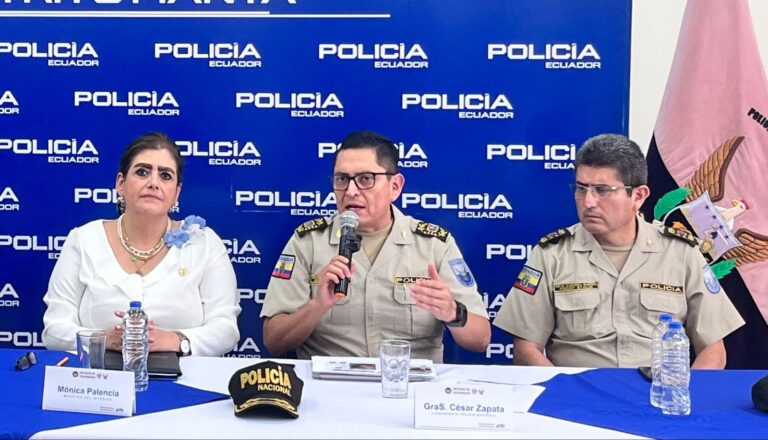 Ecuador: Homicidios intencionales muestran una reducción del 19% gracias a la intervención del Bloque de Seguridad