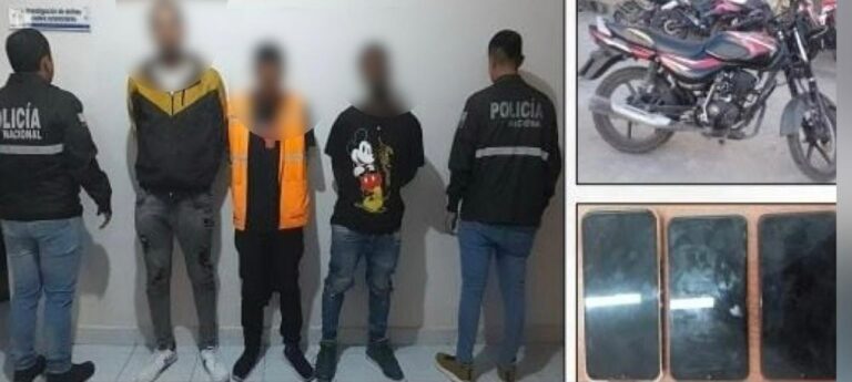Desarticulan organización delictiva dedicada al robo de motocicletas