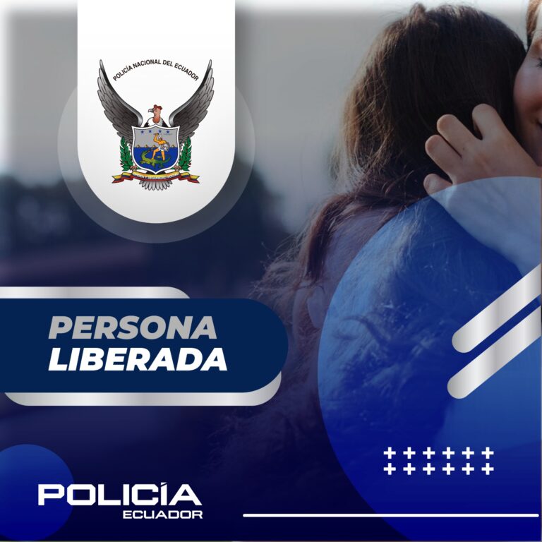 Policía liberó a una persona secuestrada en Milagro