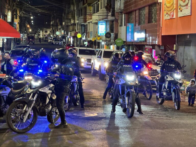 Policía Nacional intensifica operativos en Solanda para combatir la delincuencia
