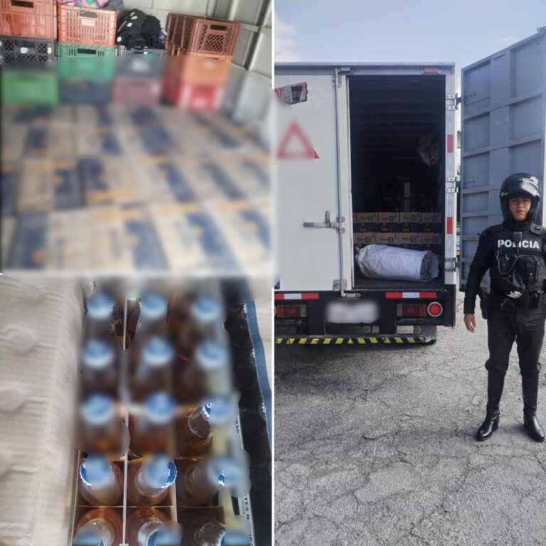 En Ibarra incautan cervezas de contrabando