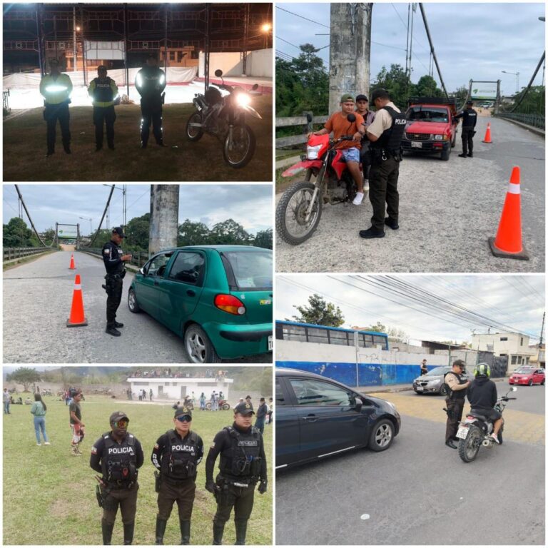 Operativo de seguridad en el feriado se aplicó de acuerdo a lo planificado