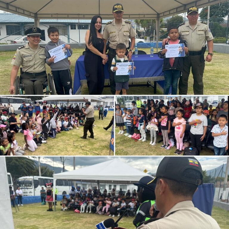 Niños participaron con alegría del campamento vacacional