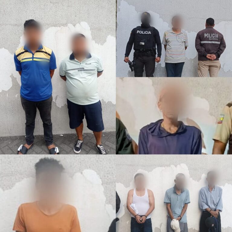 Policía combate el microtráfico en Manabí