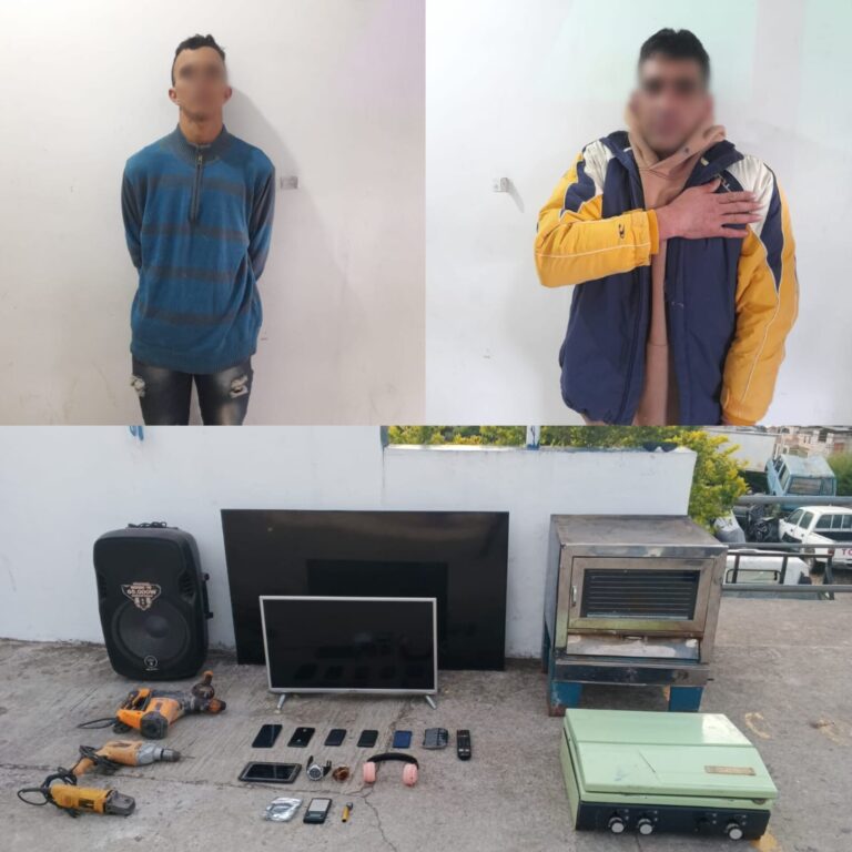 Contundente operativo policial en Calvas permite la aprehensión de delincuentes que se dedicaban al robo de domicilios.