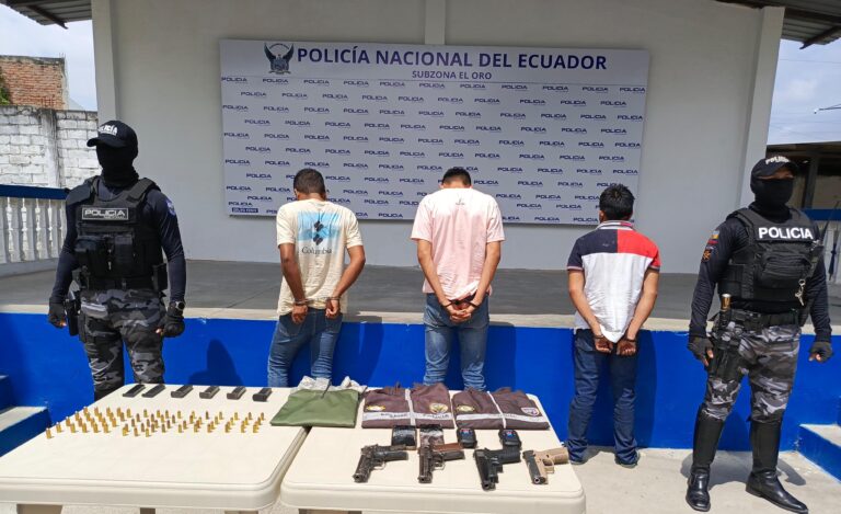 Aprehensión de ciudadanos por el presunto delito de tentativa de asesinato en Huaquillas