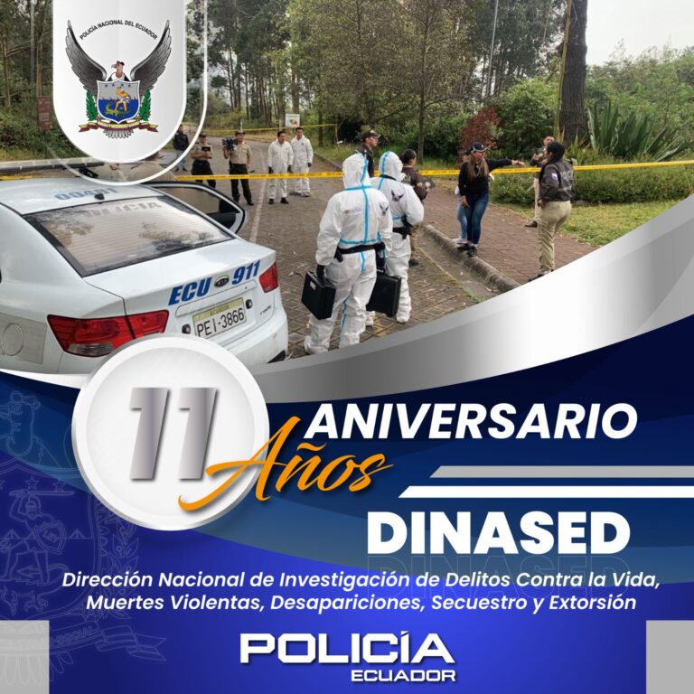 DINASED conmemora su décimo primer aniversario al servicio de la sociedad