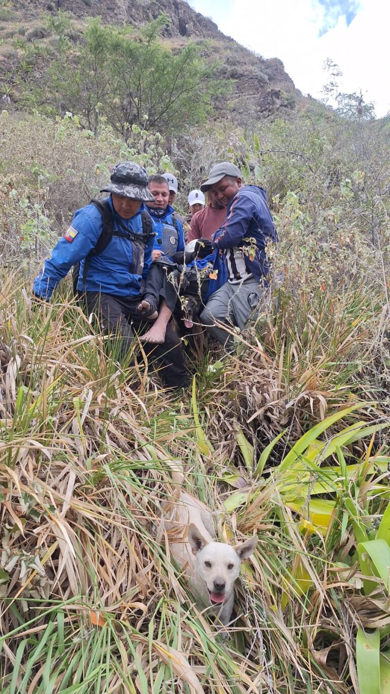 Policía Nacional localiza a un ciudadano reportado como desaparecido en Carchi