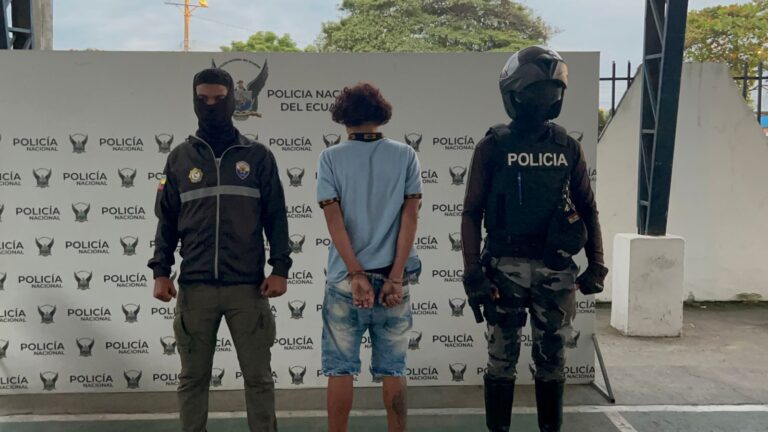 Presunto líder de una fracción de «Los Tiguerones» fue aprehendido en Esmeraldas