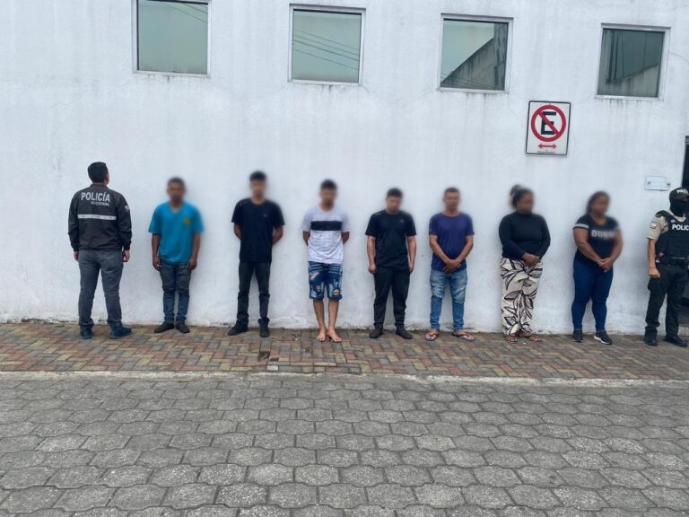 Policía aprehende a siete involucrados en secuestro de fiscal en Los Ríos