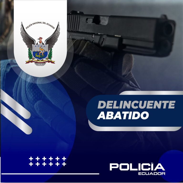 Un presunto delincuente fue abatido tras enfrentamiento armado con las fuerzas de seguridad