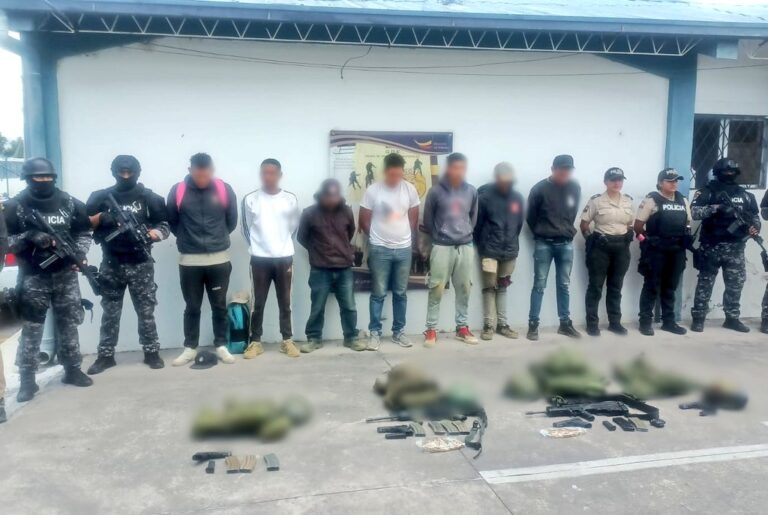 Policía Nacional aprehende a 14 personas por actividades ilícitas mineras