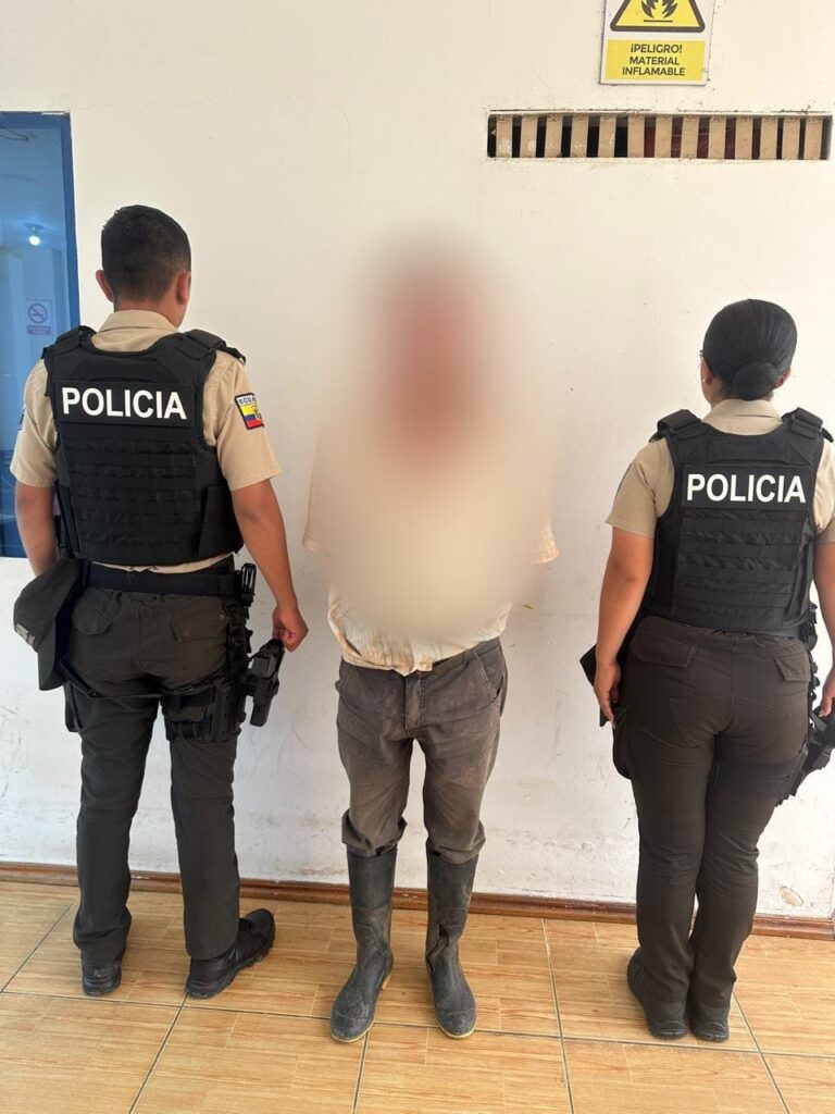 Aprehensión de presunto implicado en la muerte violenta de una menor, en Zamora Chinchipe