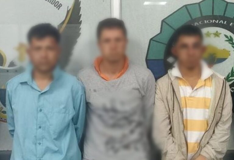 Policía aprehendió a tres presuntos implicados en la muerte del hermano de una autoridad provincial