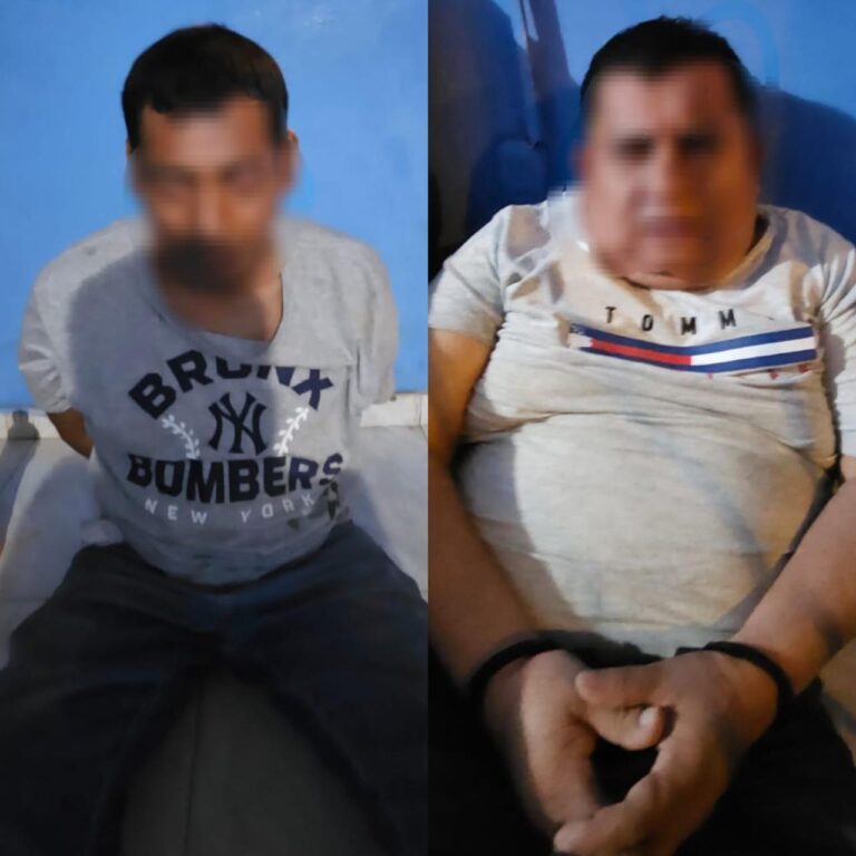 Aprehendidos dos ciudadanos por porte de armas y sustancias ilícitas
