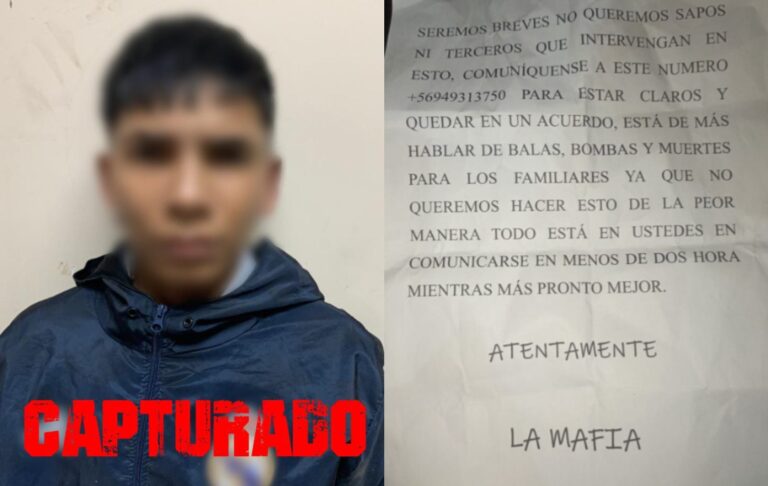 Policía aprehende presunto extorsionador en el Suburbio de Guayaquil