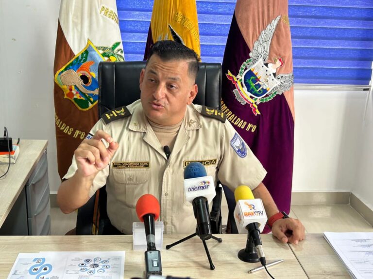 Resultados operativos en Esmeraldas a favor de la seguridad ciudadana