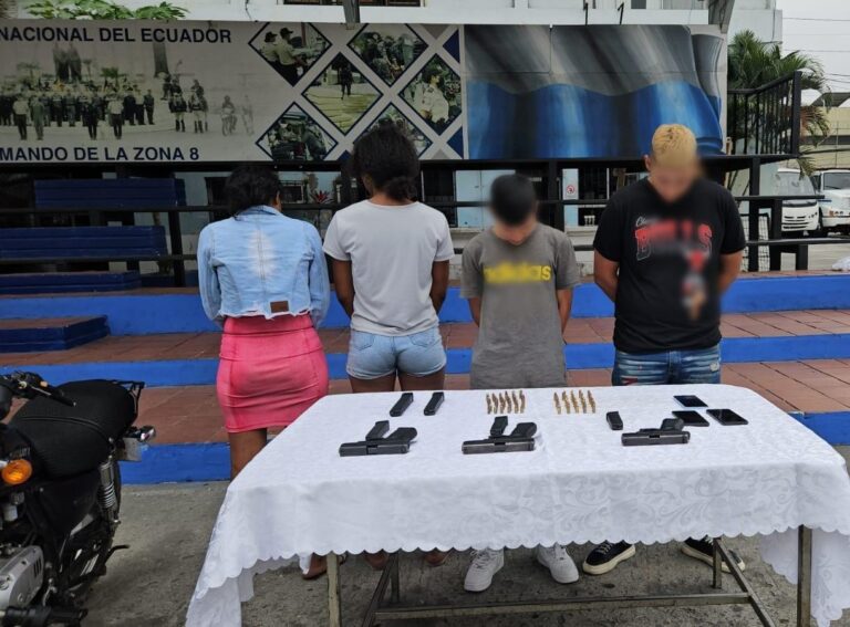 La Policía Nacional decomisó armas de fuego y cartuchos en el Distrito Florida