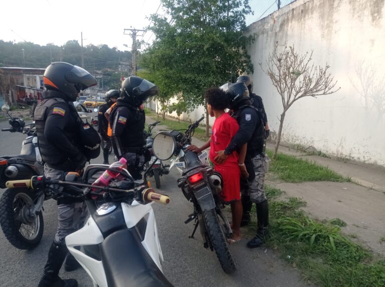 Durante controles policiales, ciudadano fue aprehendido por microtráfico