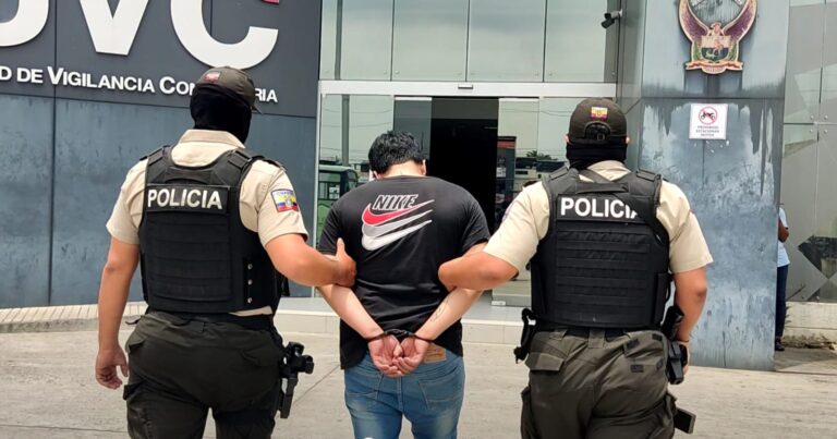 Policía aprehendió a sujeto implicado en el atentado con explosivo en la Martha de Roldós