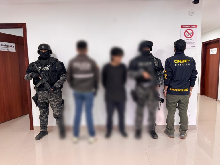 Un capturado por el presunto delito de pornografía infantil en Imbabura
