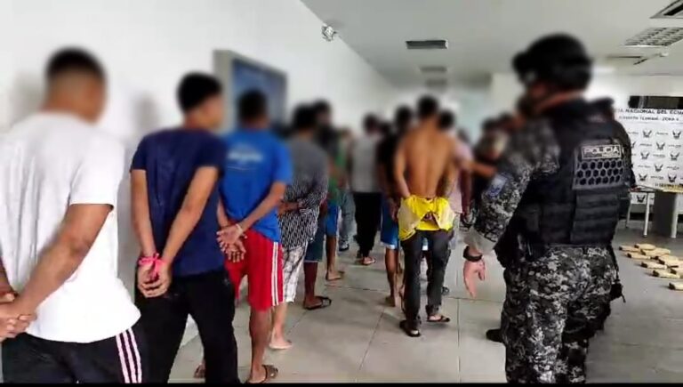 Operativo Resurgir 35 deja como resultado la aprehensión de 29 sujetos en Guayaquil