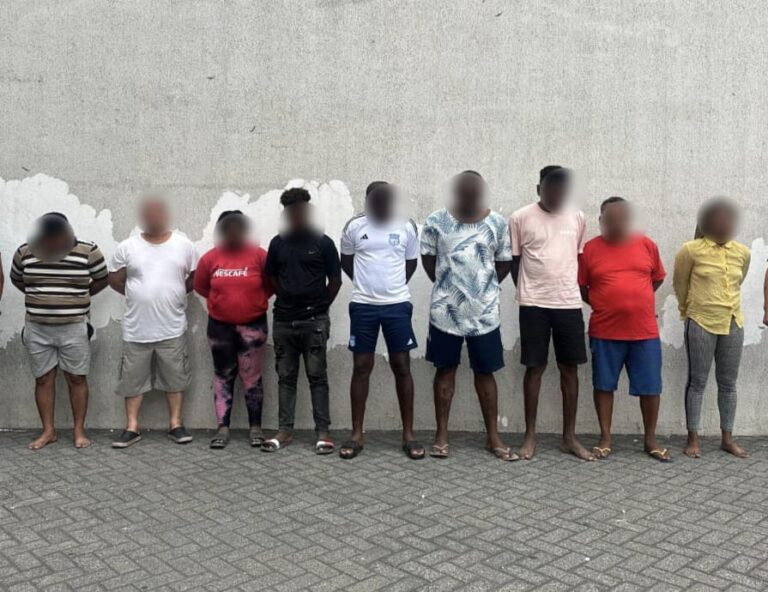 Nueve integrantes de un grupo criminal fueron aprehendidos, tras la liberación de un secuestrado, en Guayaquil