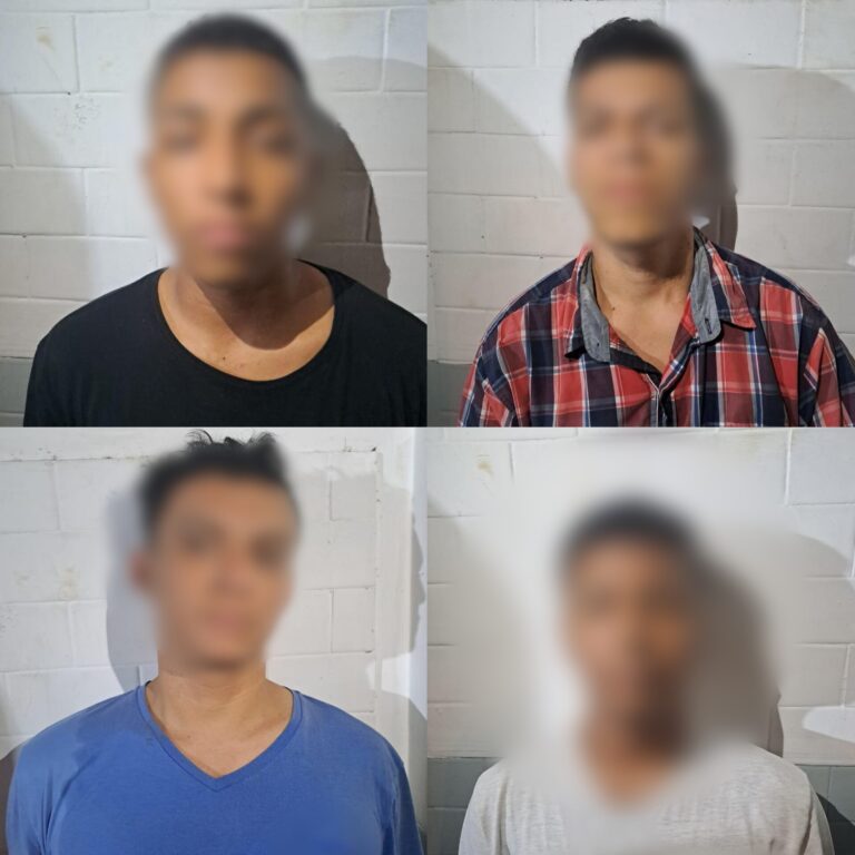 Cuatro sujetos fueron aprehendidos por el delito de robo y porte de arma de fuego en Los Ríos 