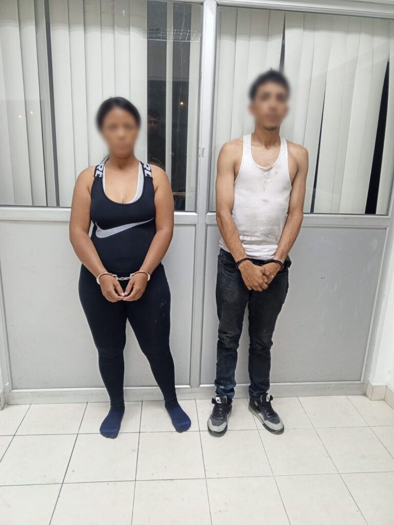 Dos capturados implicados en presunto delito de acción pública en Guayaquil