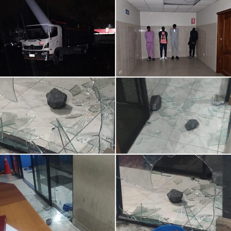Cuatro aprehendidos por contrabando en Otavalo