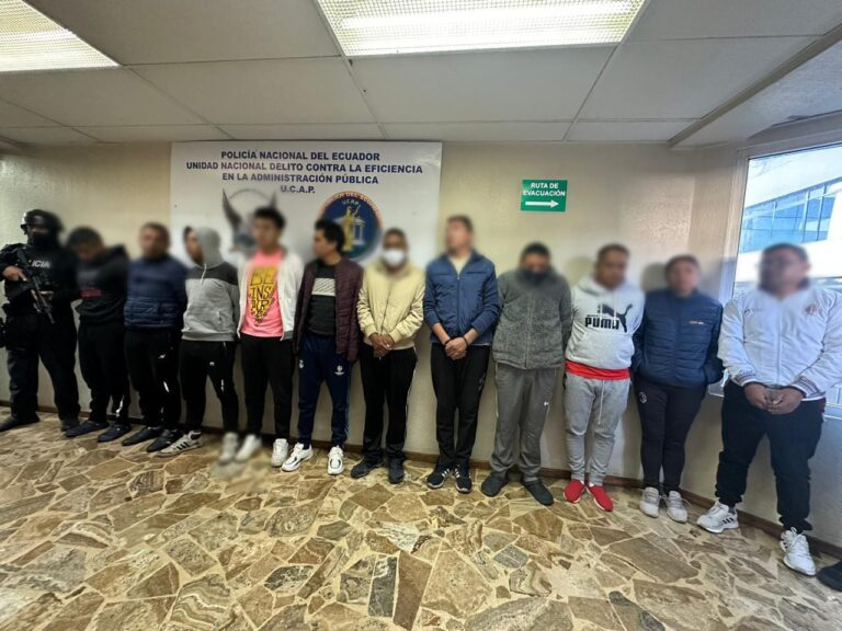 Operativo policial dejó 14 capturados por el delito de concusión
