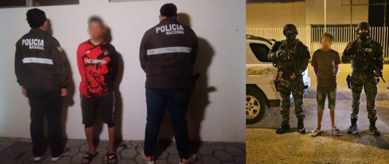 Policía rescató a víctima de trata de personas y dos aprehendidos por este delito