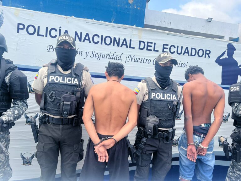 Operativos en Durán dejan dos aprehendidos