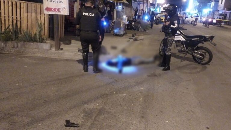 Dos delincuentes abatidos tras uso legítimo de la fuerza en Manta