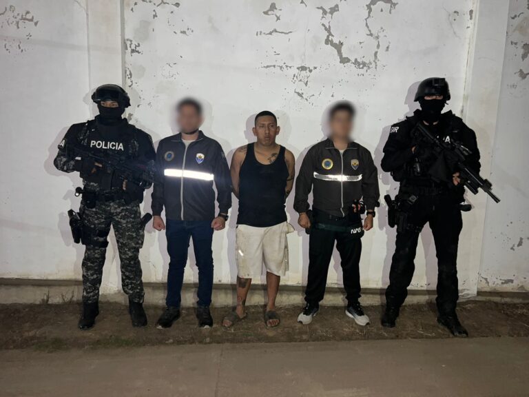 Capturado primer más buscado de Manabí por el delito de asesinato
